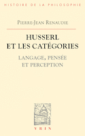 Husserl et les catégories